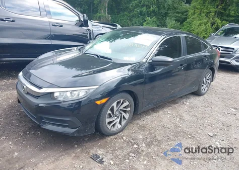 2018 Honda Civic Ex from USA, damaged, VIN 19XFC2F72JE032250